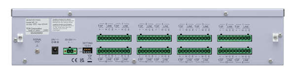 POWERED MONITOR PANEL- 16CH LINE OR SPEAKER LEVEL AUDIO SIGNAL LED METER W/AD246 POWER SUPPLY/ 2RU